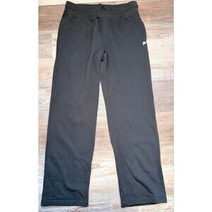 Fabletics men’s black sweatpants with a drawstring waist/pockets sz XL